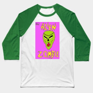 Alien Zombie Baseball T-Shirt